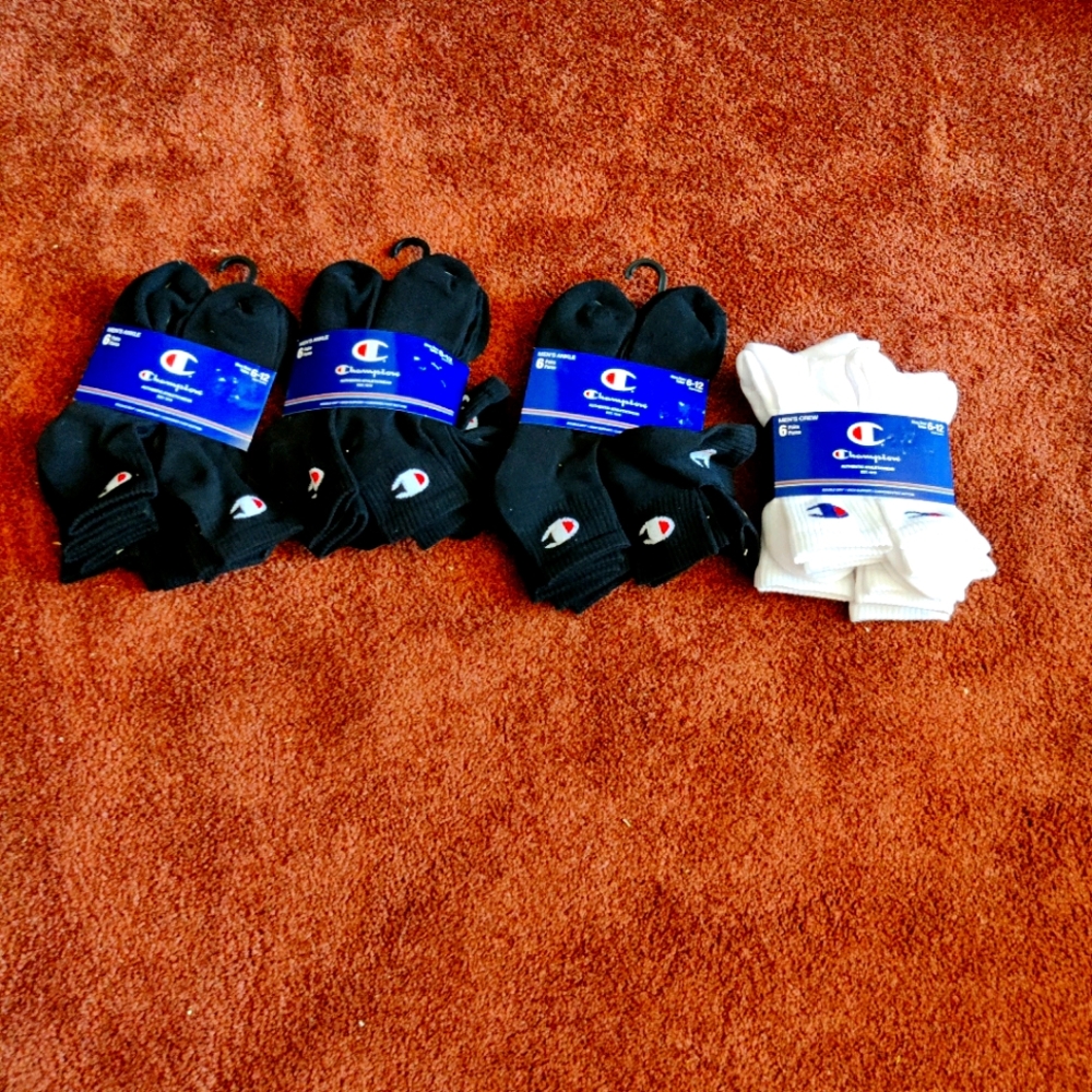 New Never worn Champion Socks in package